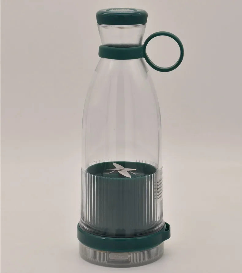 Electric Juicer Cup 6 Blades Blender Milkshake Machine USB Portable Fruit Milk Mixing Tool Mini Fresh Juice Blender - Deribla Store