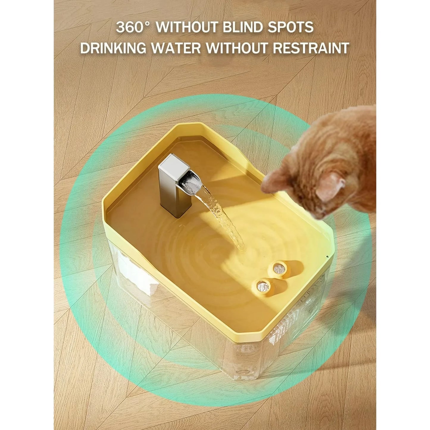 USB Cat Water Fountain - Automatic Drinking Dispenser with Filter & Pump - Deribla Store
