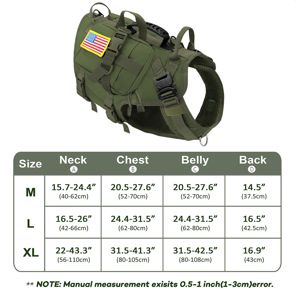 Tactical Dog Harness