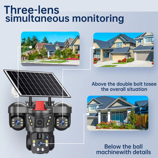 15MP 4G Solar Security Camera