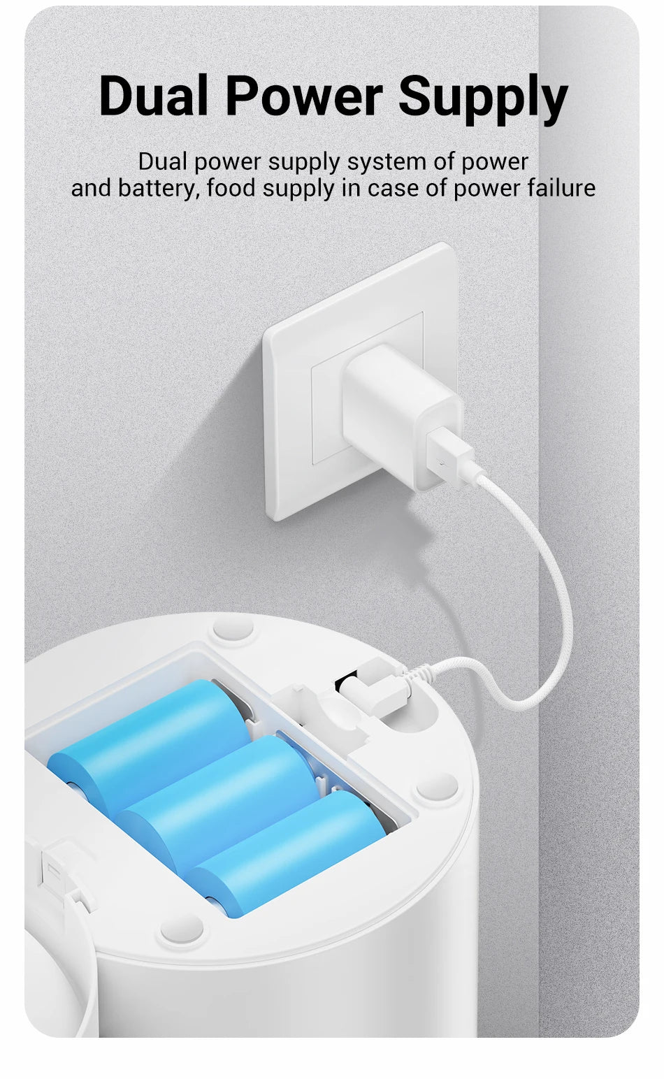 Smart Automatic Pet Feeder with HD Camera - WiFi App Control Food Dispenser for Cats & Dogs - Deribla Store