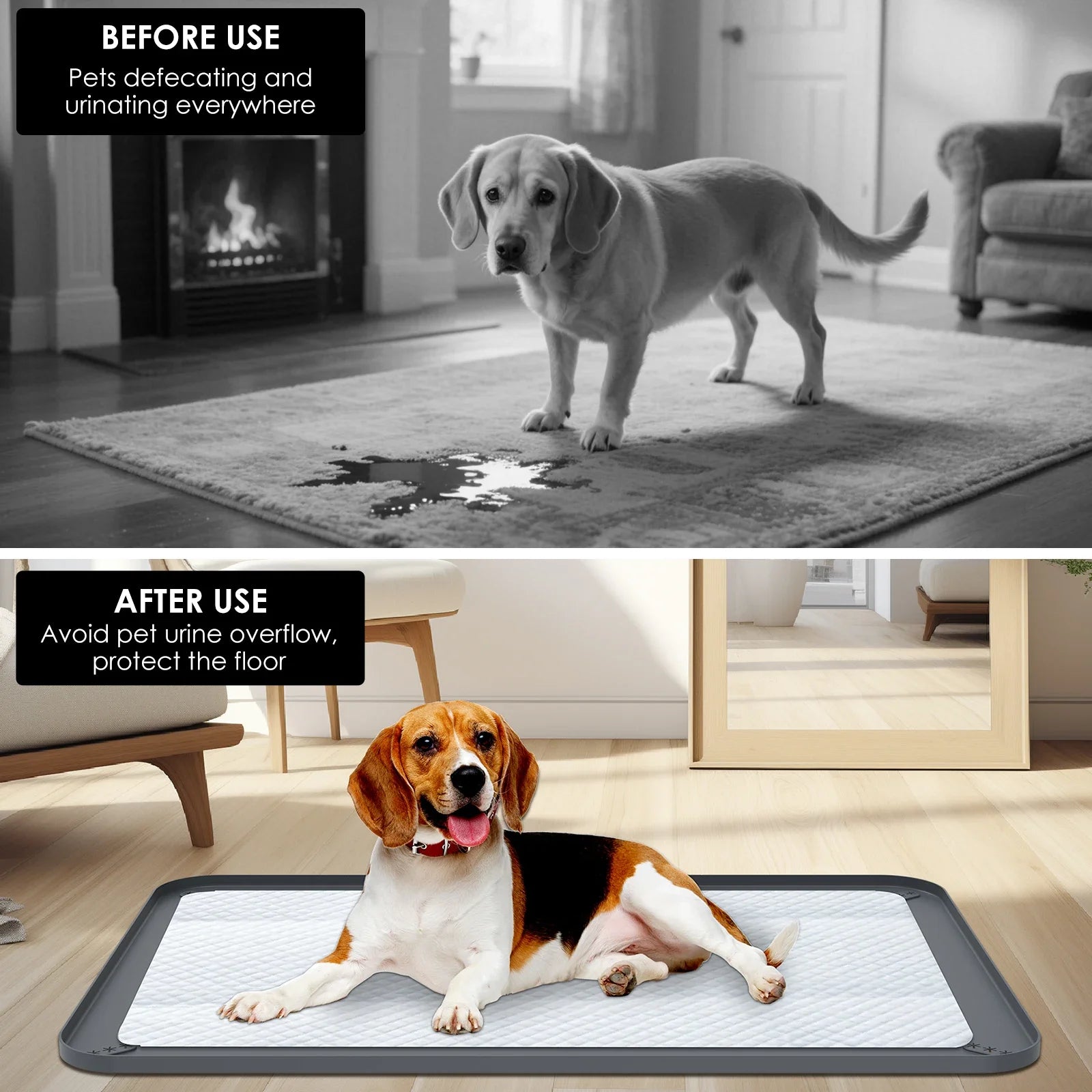 Silicone Dog Pee Pad Holder