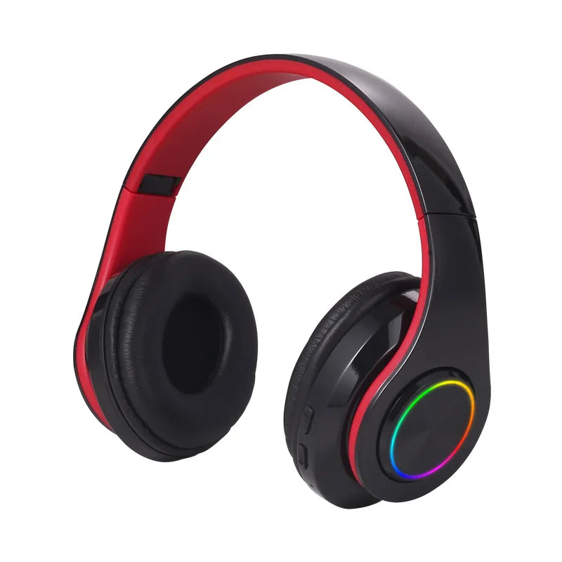 Wireless Bluetooth 5.0 Headphone With Microphone On-Ear Headset