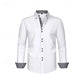 Men's formal shirt button down shirt wrinkle-resistant wedding