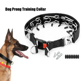Prong Training Collar for Dogs - Stainless Steel with Rubber Tips for Safe Training - Deribla Store