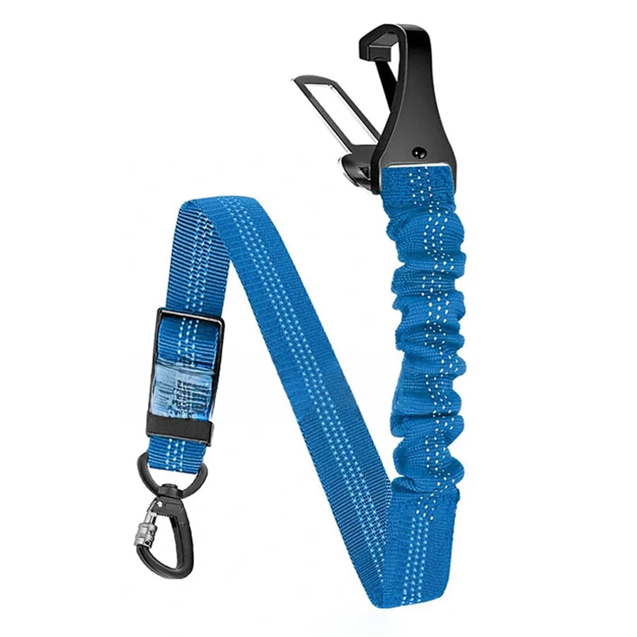 Dog Car Safety Belt - Reflective Extendable Pet Seatbelt for Medium to Large Dogs - Deribla Store