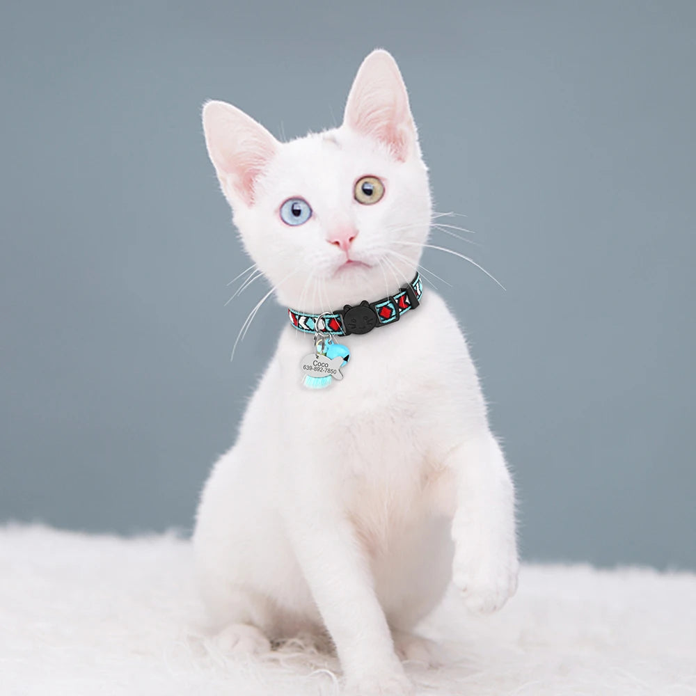 Personalized Cat Collar Breakaway