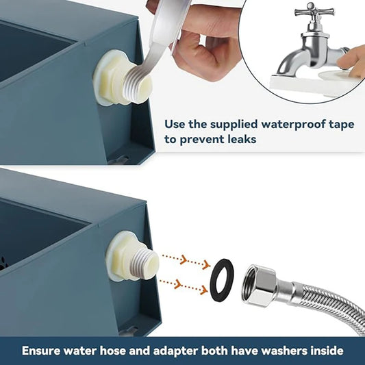 Automatic Dog Water Bowl 2L - Self-Filling Outdoor Dispenser - Deribla Store