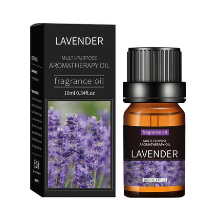 Pure Essential Oils - 10ml Aromatherapy & Massage Set