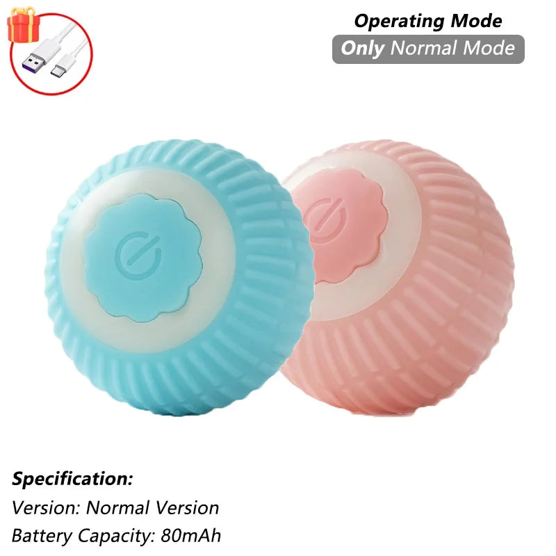 Interactive Cat Ball Toy - Automatic Rolling Ball with Tail & USB Rechargeable - Deribla Store