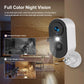Battery Camera 2K WiFi Wireless - PIR Night Vision Spotlight