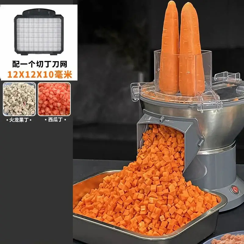Electric Vegetable Cutter 200W - French Fries Slicer Dicer - Deribla Store