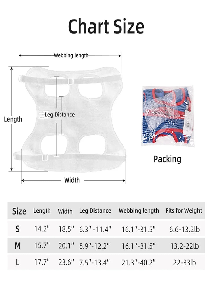 Pet Grooming Hammock - Helper Sling for Nail Trimming & Bathing Dogs & Cats - Deribla Store