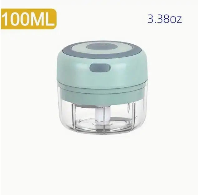 Electric Mini Garlic Chopper USB Rechargeable - Meat Grinder - Deribla Store