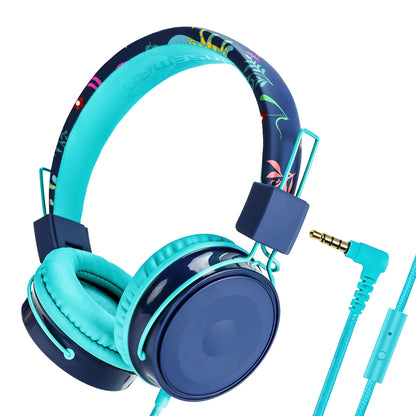 OKCSC B2 Cartoon Headphones Foldable Adjustable Children Headphone