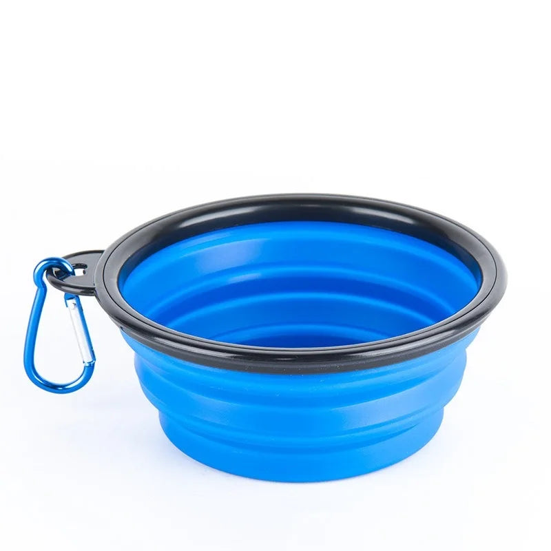Collapsible Dog Bowl - Portable Silicone Travel Pet Food & Water Bowl - Deribla Store