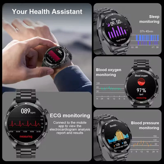 For HUAWEI GT5 Pro GPS NFC Smart Watch Men 360*360 AMOLED