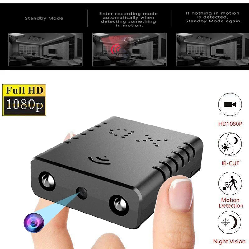 Mini Camera WiFi HD 1080P - Wireless Sport Camcorder IP