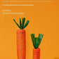 Fabric Carrot Cat Toy - Bite-Resistant Dental Cleaning Toy with Sound - Deribla Store