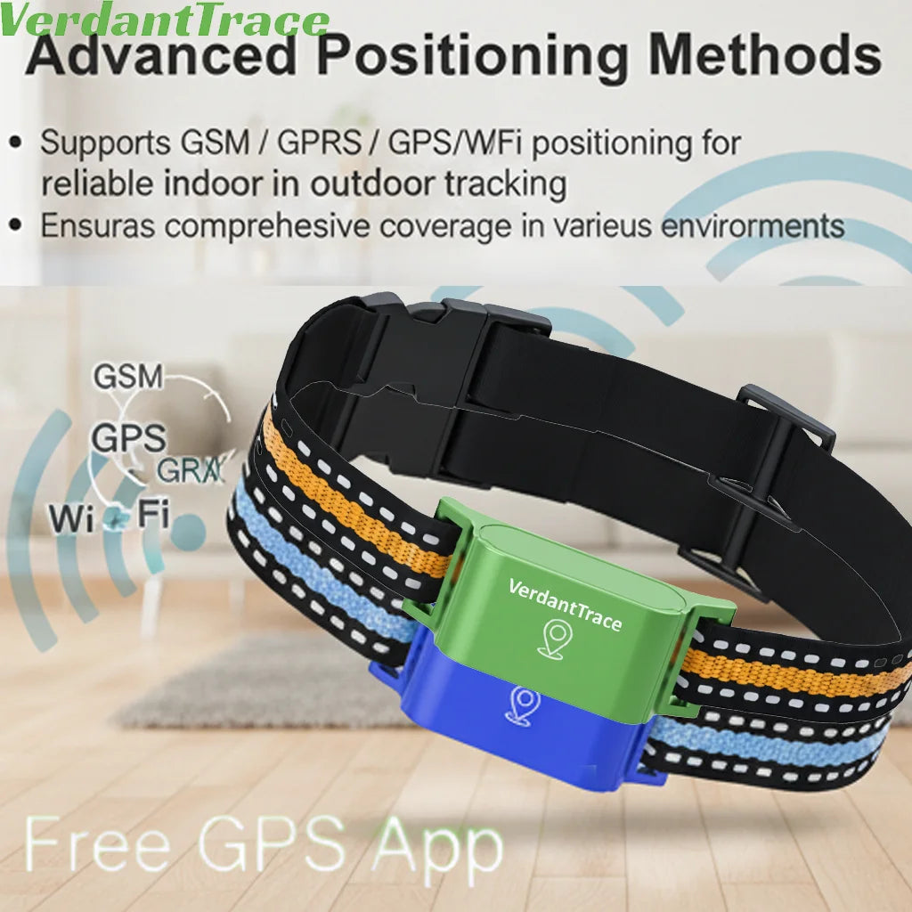 4G GPS Pet Tracker Collar - 850mAh Battery, Real-Time Tracking, Electronic Fence, Waterproof - Deribla Store