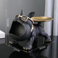 30cm Home Decor Bulldog Figurine Dog Statue Storage Box Animal