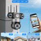 Security Camera 8K 15MP 3-Lens - WiFi PTZ Outdoor CCTV
