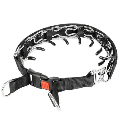 Prong Training Collar for Dogs - Stainless Steel with Rubber Tips for Safe Training - Deribla Store