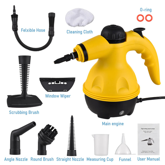 Handheld Steam Cleaner - High Temperature Multi-Surface