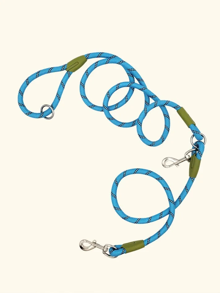 Dog Harness Leash - Hands-Free Shoulder Sling with Double-Head Lead - Deribla Store