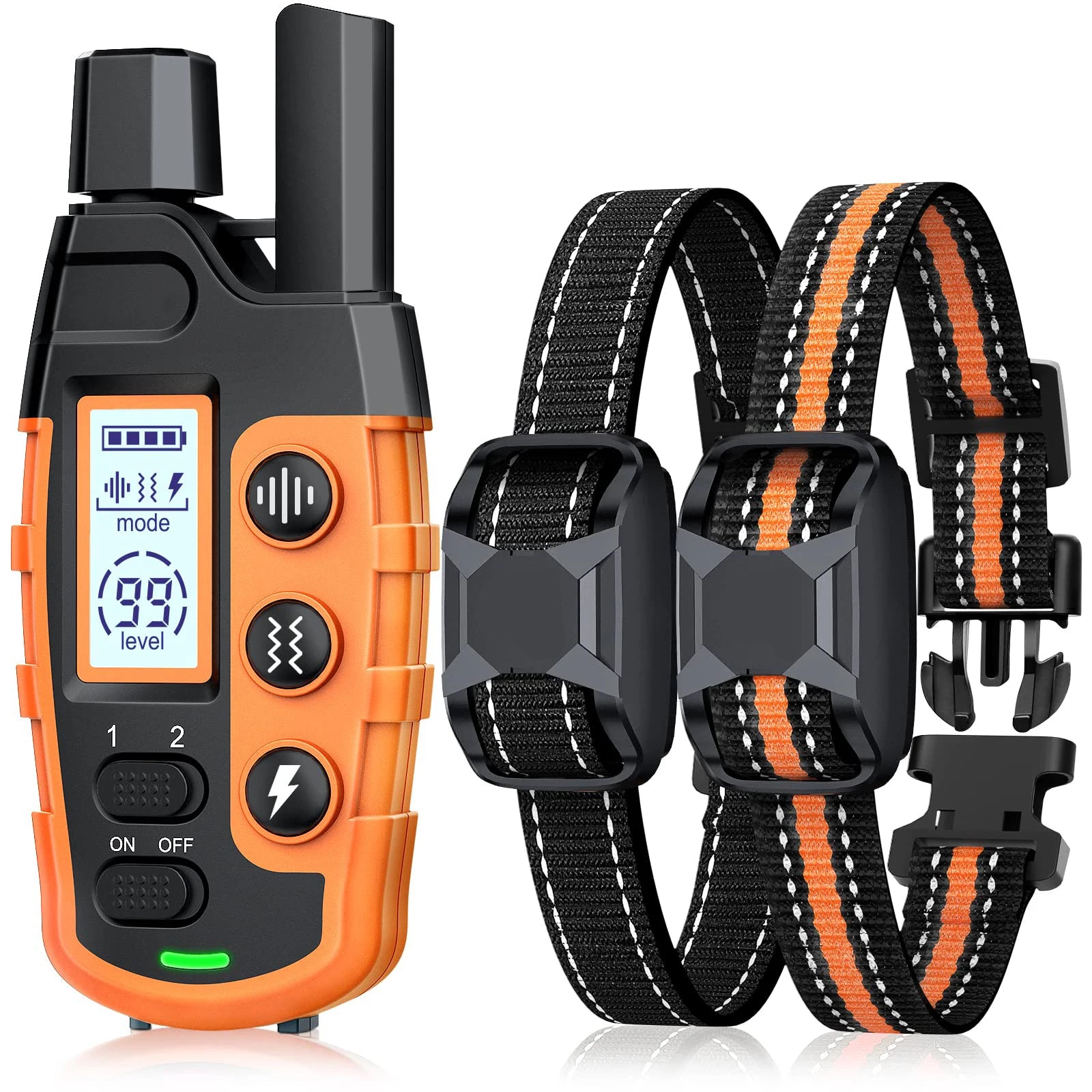 3300ft Waterproof Dog Training Collar - Remote Control for 5-120lbs Dogs - Deribla Store