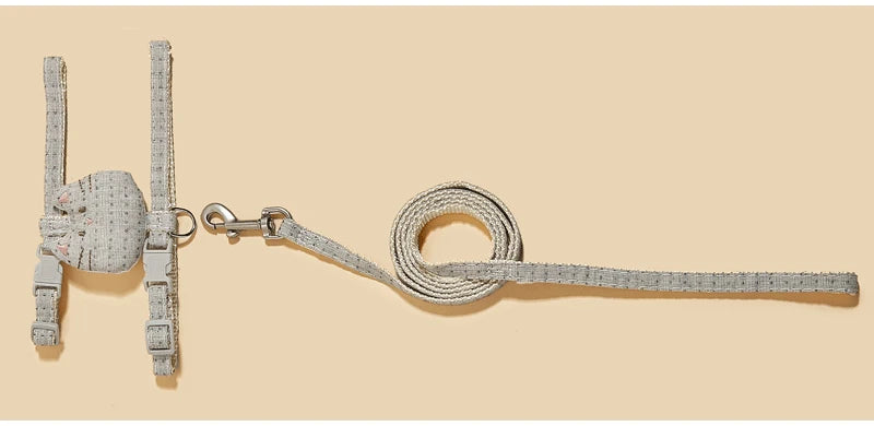 Cat Harness & Leash Set - Adjustable Vest for Walking Cats & Small Dogs - Deribla Store