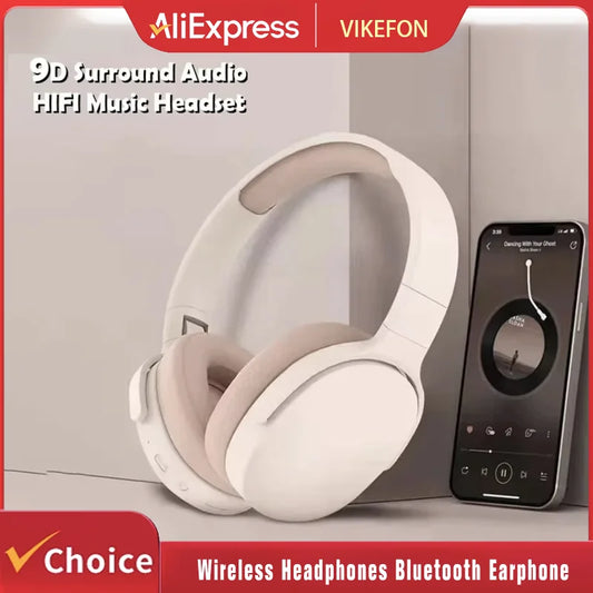 Fashion HIFI Stereo Headsets True Sports With Earphones TF/AUX Music