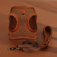 Warm Dog Harness Leash Set 