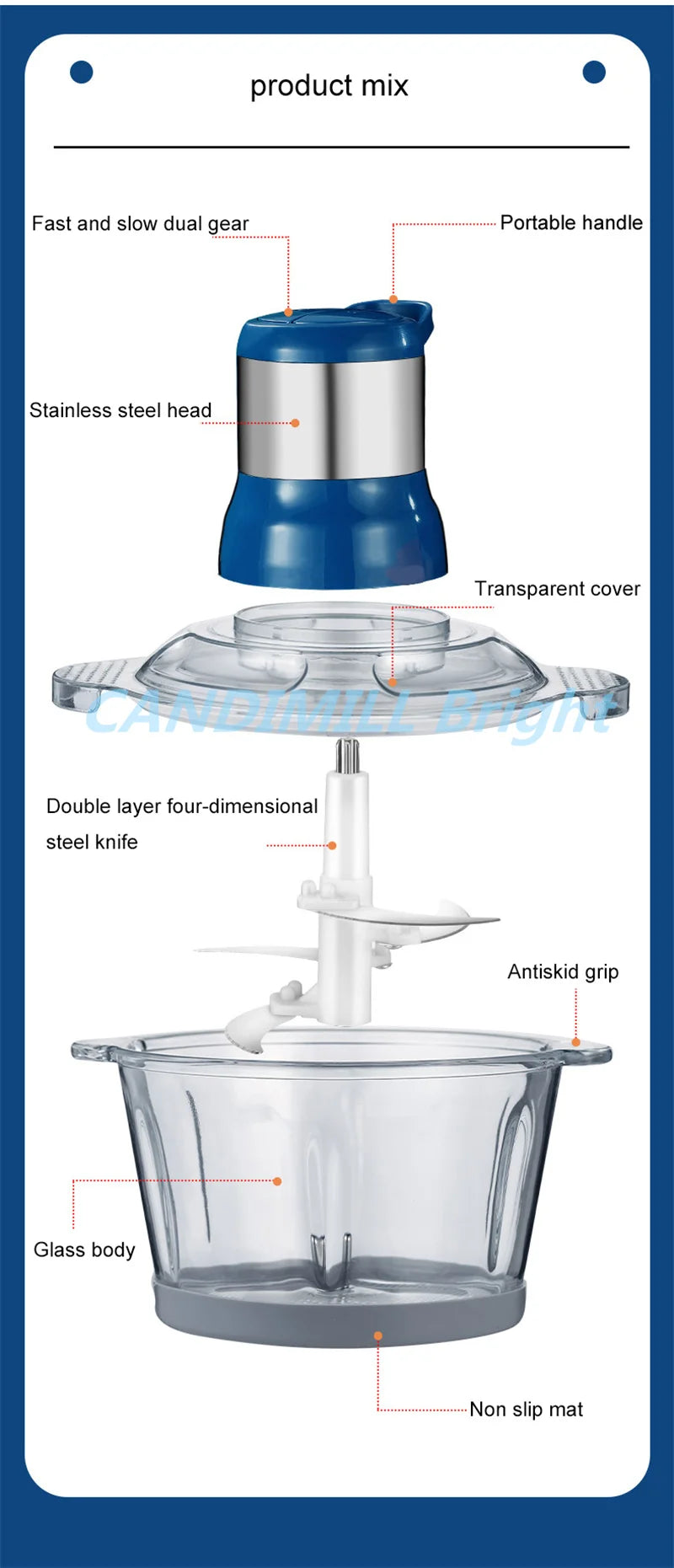 Multi-Functional Food Processor