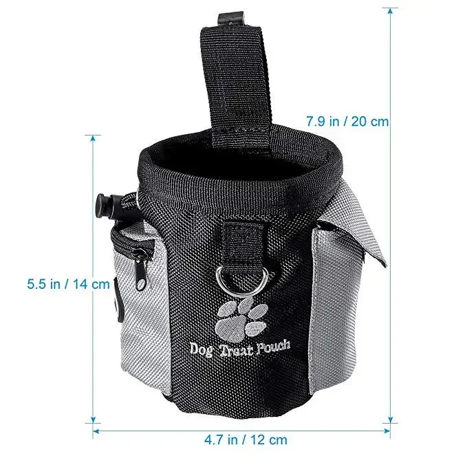 Dog Treat Bag - Portable Training Pouch with Large Capacity - Deribla Store
