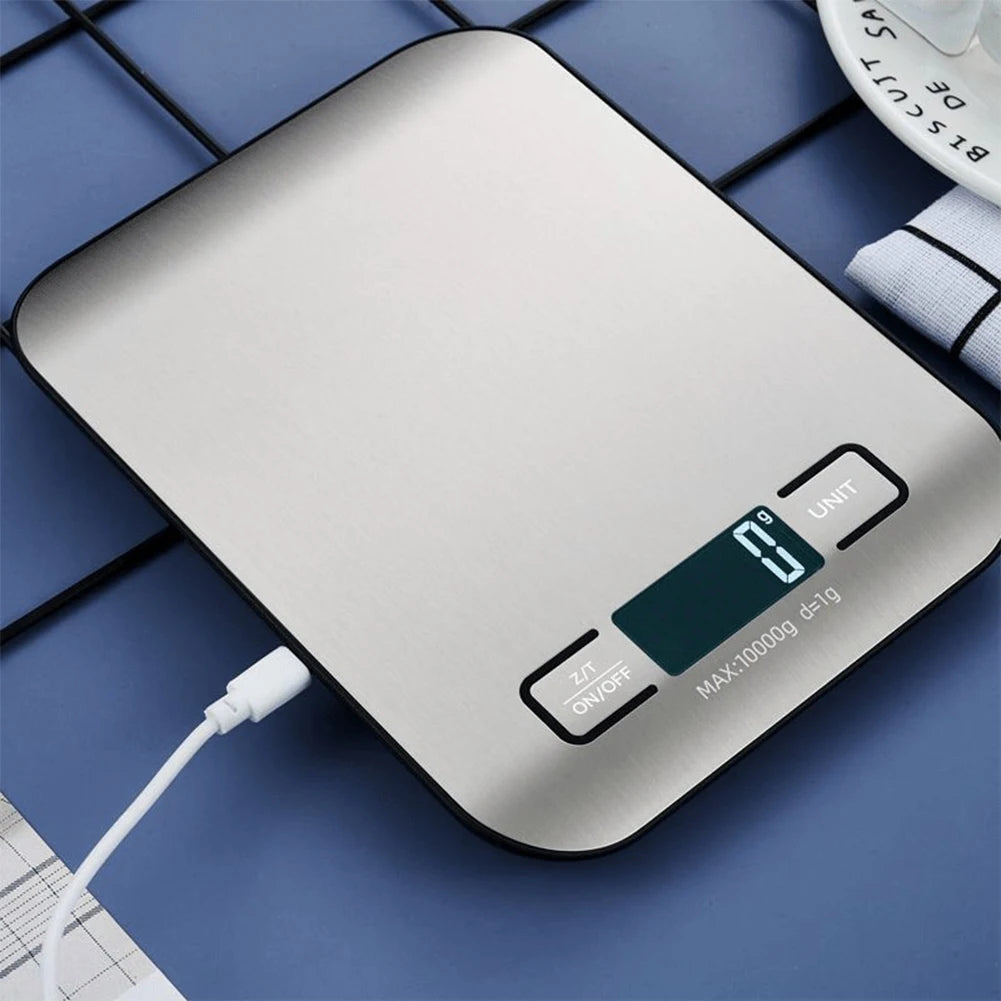 Precise Platform Scale USB Charging Kitchen Food Scale Multifunction