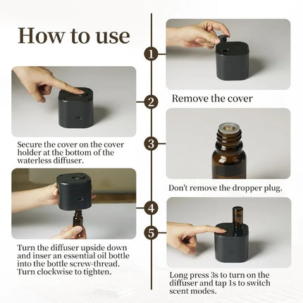 Portable Aroma Diffuser - USB Rechargeable 50-100m³ Cover