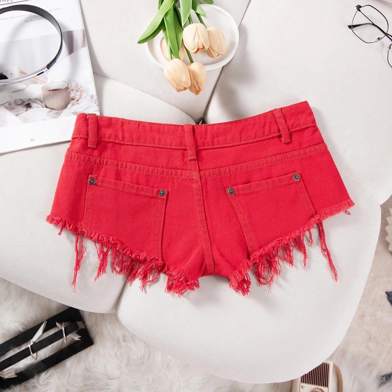 25 New Summer Fashion Sexy Low Waist Ripped Women's Denim Shorts Hot Pants Jeans Booty Shorts Deribla Store