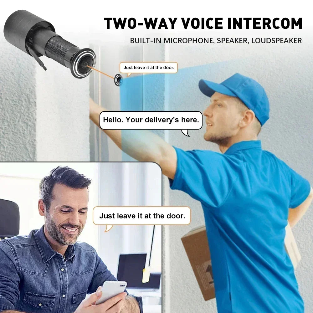 2MP Wifi Camera, Video Doorbell (newest model) + Two-way audio, HD video, motion, Home Security Cameras