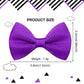 Colorful Dog Bow Hairpin