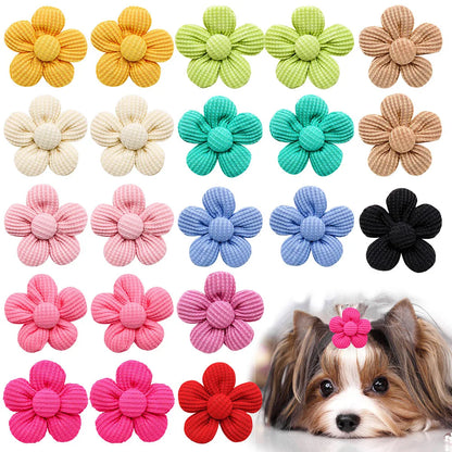 Dog Grooming Hair Bows 10PCS
