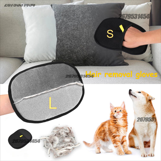 Pet Grooming Gloves - 2 Pcs Hair Remover Brush for Dogs & Cats - Deribla Store