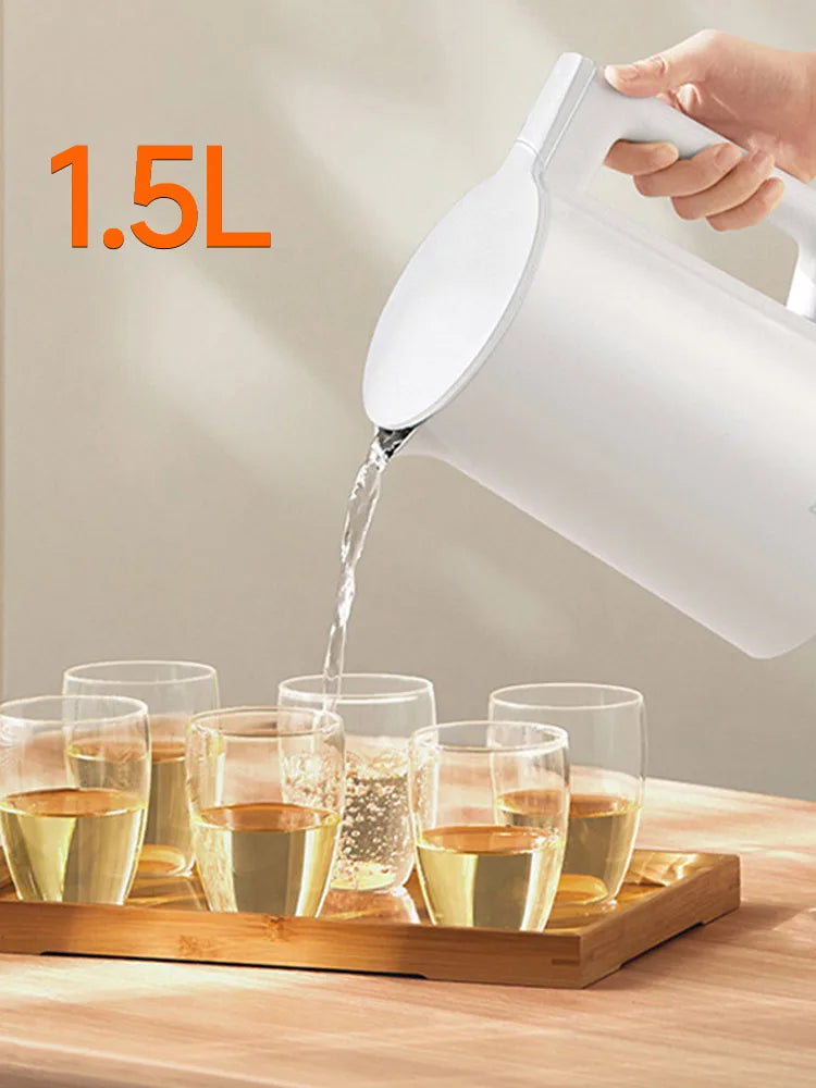 Xiaomi Electric Kettle N1 - 1500W 1.5L Double Layer with Fast Boil & Temperature Control - Deribla Store