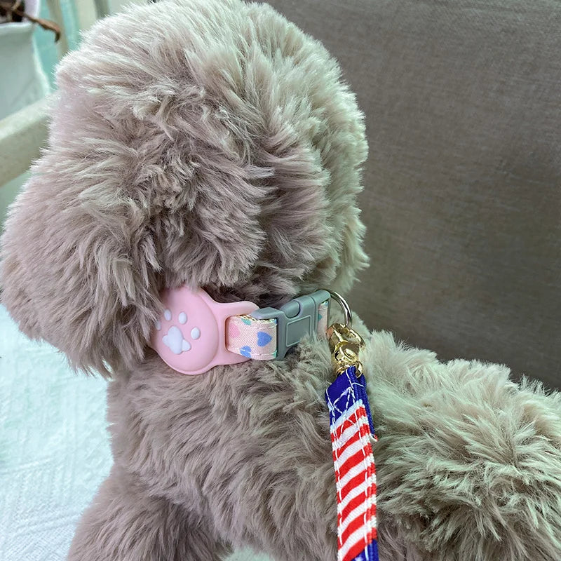AirTag Pet Collar - Anti-Lost Adjustable Nylon for Dogs & Cats - Deribla Store