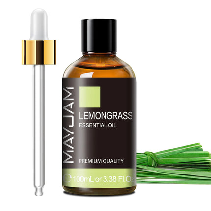Pure Plant Essential Oil - 100ml Aromatherapy 53 Scents