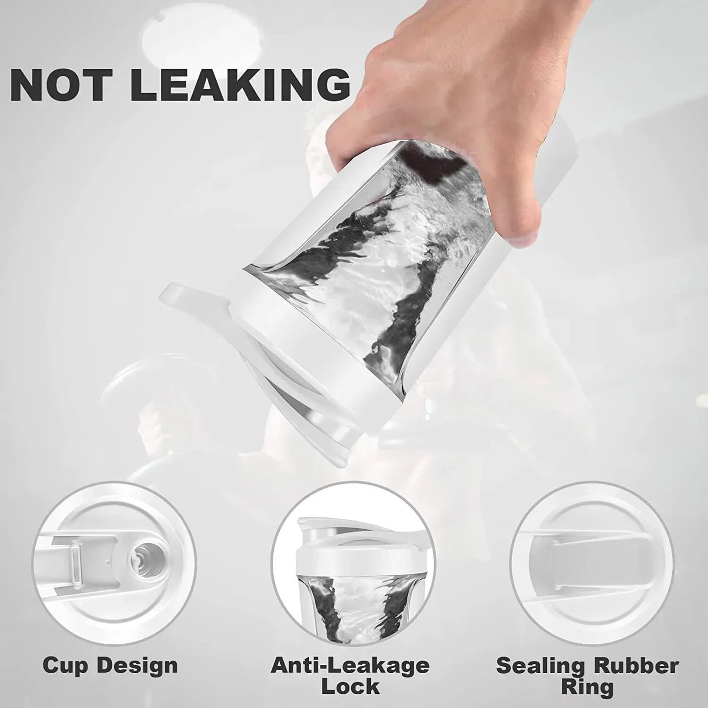 Blenders Cup 450ML Electric - Portable Protein Shaker USB - Deribla Store