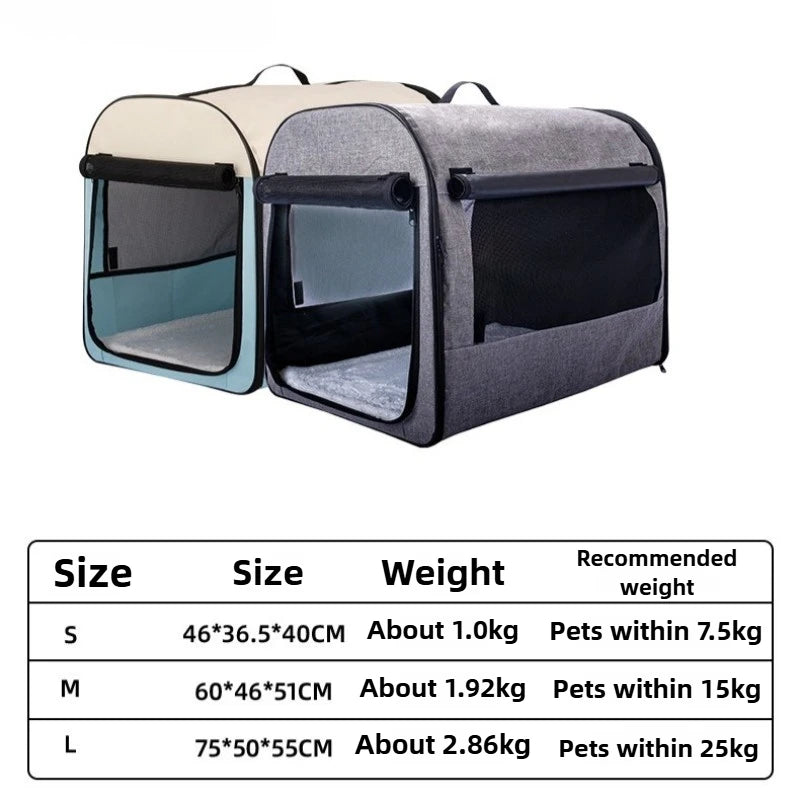 Winter Warm Pet Tent - Foldable Dog House & Cat Carrier Bed - Deribla Store
