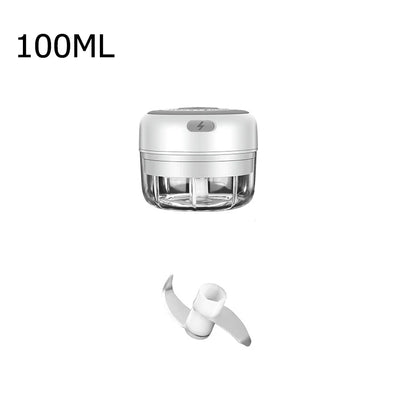 Electric Garlic Chopper USB - Mini Food Processor Kitchen Tool - Deribla Store