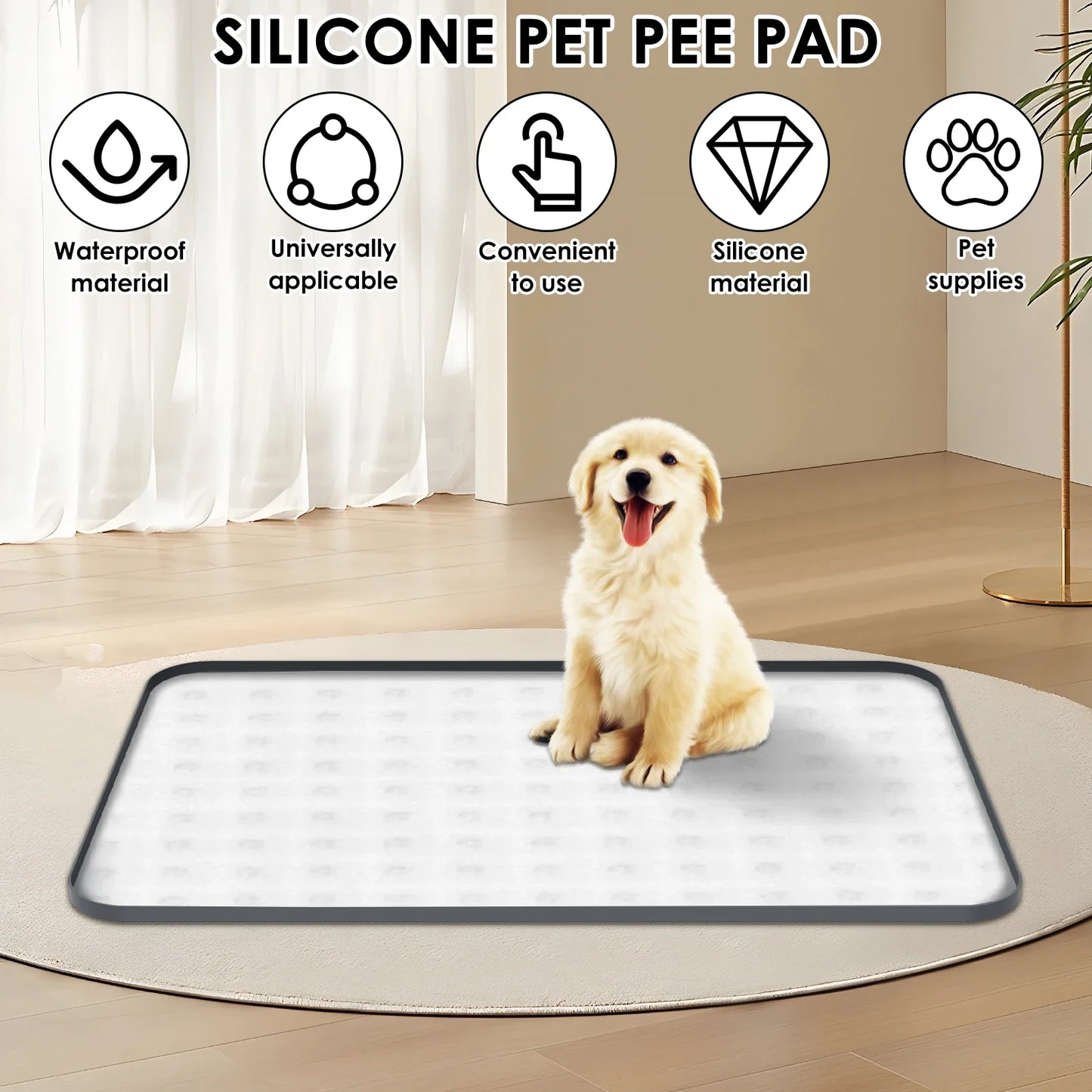 Silicone Dog Pee Pad Holder