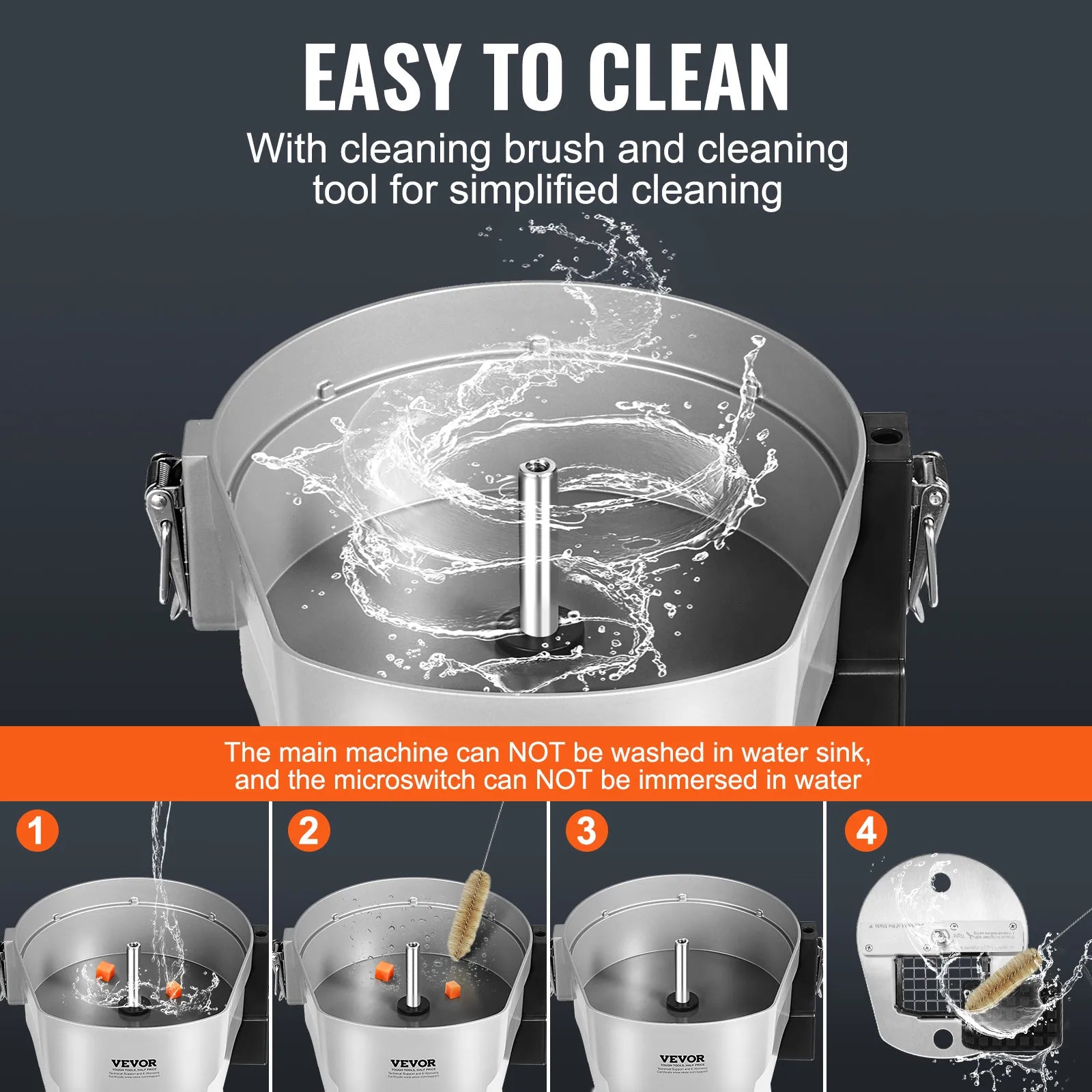 Electric Vegetable Slicer 4-in-1 SucceBuy - 200W Food Cutter - Deribla Store